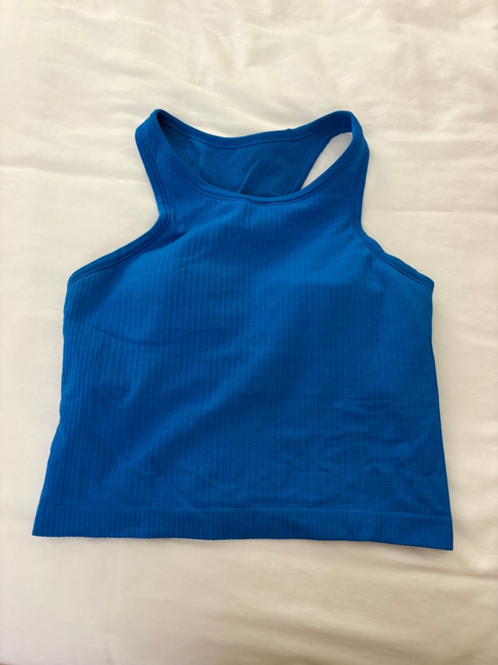 Lululemon Ebb To Street Cropped Racerback Tank
